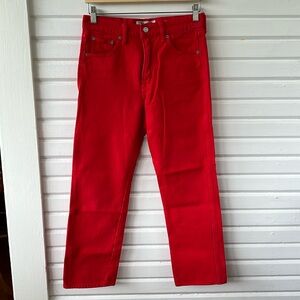 Lucky Brand Authentic Straight Crop Jeans